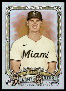 2025 Allen & Ginter #236 Griffin Conine Rainbow Foil - Picture 1 of 2