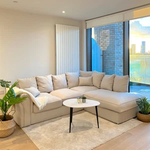 L Shape Sofa for Sale/ Left Hand/Right Hand Side Corner Cocuh for Living Room - Picture 1 of 10