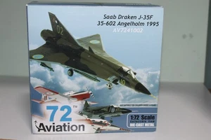 AVIATION 72 1:72 SAAB DRAAKEN J-35F - SWEDISH AIR FORCE 1995 AV7241002 - Picture 1 of 3