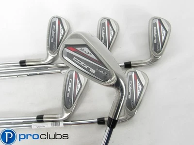 NEW COBRA DS ADAPT MAX IRONS 5-PW STEEL KBS TOUR LITE REGULAR FLEX #457623 - Image 1 of 4