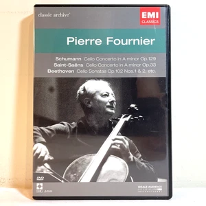 PIERRE FOURNIER: SCHUMANN / SAINT-SAENS / BEETHOVEN (2004) DVD Klassik - Bild 1 von 4
