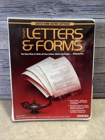 Smart Letters and Forms Coleco for ADAM ColecoVision Computer