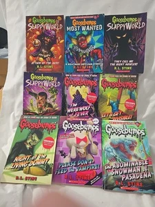 Goosebumps R.L. Stine, Lot of 16 Paperback Books - Picture 1 of 9