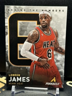2013-14 Pinnacle Behind The Numbers LeBron James #7 Cleveland Cavaliers Foto 1 de 2