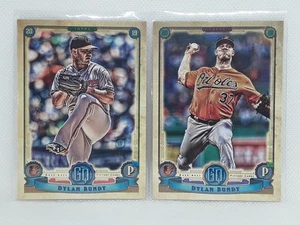 (2x) Dylan Bundy 2019 Topps Gypsy Queen - #142 + #232 - Baltimore Orioles - Picture 1 of 2