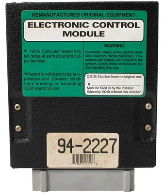 Módulo de control del motor remanufacturado SMP apto 1987 Ford Tempo Mercury Topaz EM128 Foto 1 de 4