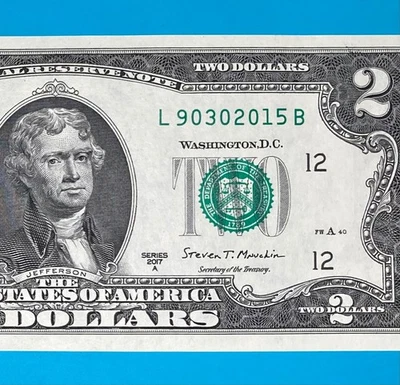September 3, 2015 (L 90302015 K) BIRTHDAY $1 One Dollar Bill *UNC* (9_/3_/2015) - Image 1 of 4