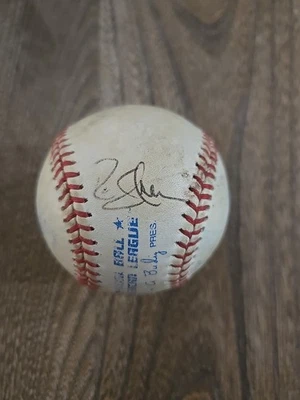 Rusty Greer Signed Rawlings OMLB Baseball Texas Rangers Auto No COA BX3 - Image 1 of 4