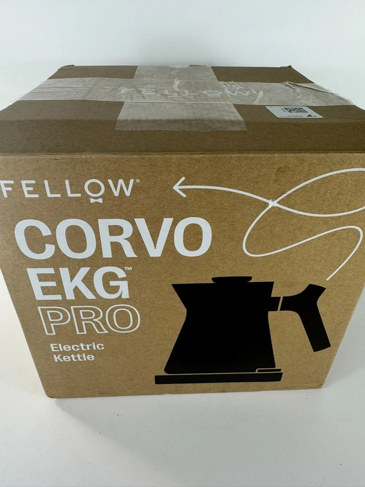 Fellow Corvo EKG PRO Matte Black Walnut Electric Pour-Over Kettle! Tea Kettle - Image 1 of 4
