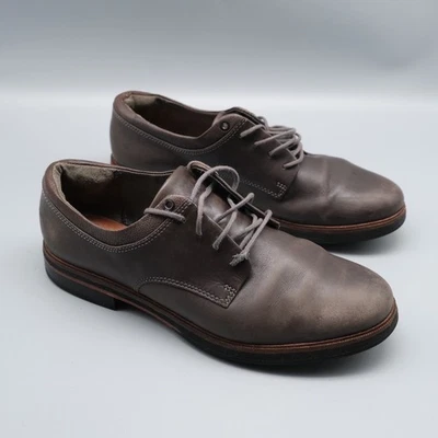 Zapatos para mujer Clarks Frida Derby de cuero con cordones marrón talla 7M Foto 1 de 4