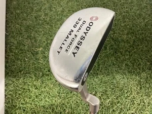 Used Odyssey Dual Force 330 Mallet Putter Pt Steel Flex Men'S Right-Handed C Ran - Picture 1 of 5