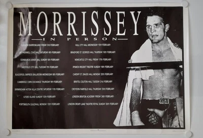 Morrissey In Person 1995 Tour Poster - Image 1 of 3