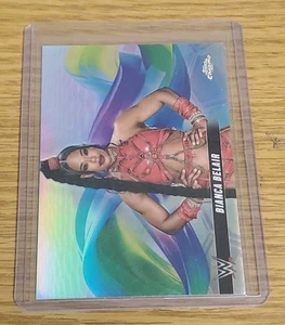 2025 Topps Chrome WWE Insert Helix #HLX-BIA Bianca Belair Case Hit SSP - Bild 1 von 2