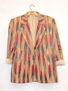 Lorizoni Vintage Patterned Blazer - Picture 1 of 3