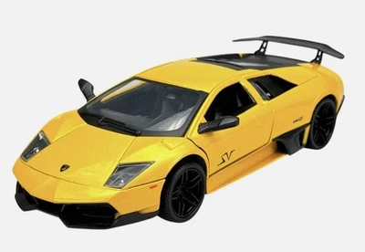 ,MOTOR MAX, LAMBORGHINI Murciélago LP 670-4 SV 2010 Amarillo, 1/24, MMX73350J... - Imagen 1 de 4