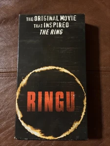 RINGU VHS Tape 2003 Japanese Horror Hideo Nakata English Subtitles RARE - Picture 1 of 8