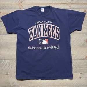 Camiseta De Colección Años 90 New York Yankees Para Hombre XL Russell Atlética Hecha en EE. UU. 1997 - Imagen 1 de 12