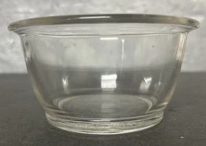 Vintage Pyrex 1 2/3 Taza Vidrio Transparente Labio Cuenco 390 ml 8200 Hecho en EE. UU. - Imagen 1 de 6