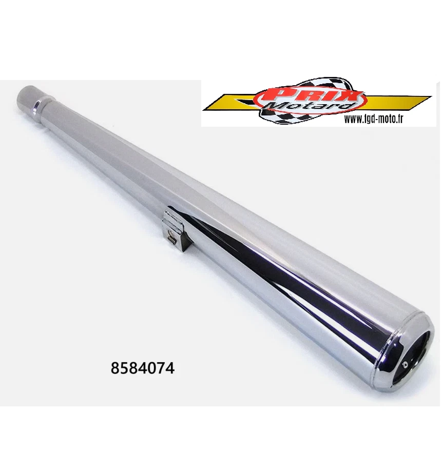 Honda CB 400 T 1980/1981 MUFFLER EXHAUST LEFT NEW - Image 1 of 1