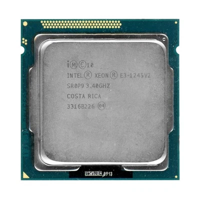 Processor CPU Intel Xeon E3-1245 v2 3.4GHz SR0P9 Socket LGA1155 - Image 1 of 2