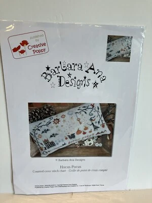 Barbara Ana Designs Halloween Cross Stitch Pattern Hocus Pocus - Image 1 of 3
