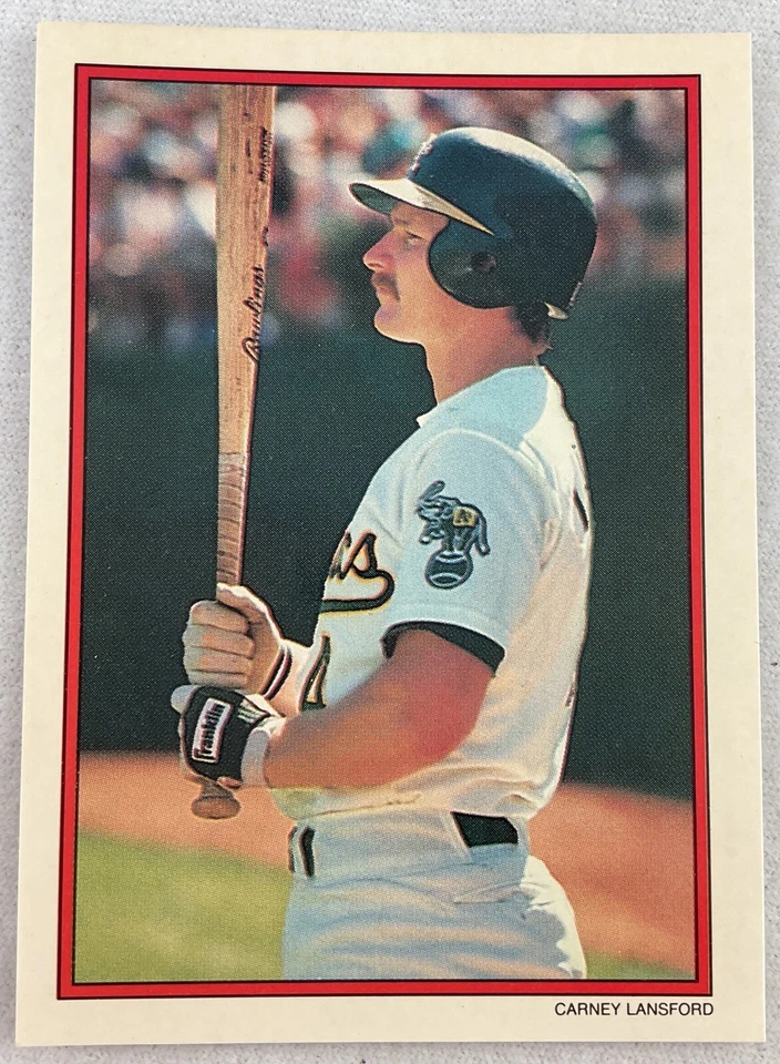1990 Topps Glossy Send-In All-Star Baseball Card #06-Carney Lansford, Athletics - Image 1 of 1