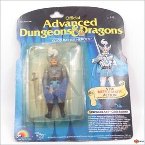 D&D Advanced Dungeons & Dragons Strongheart Battle-matic - LJN TSR carded figure