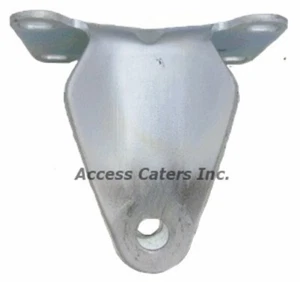 3XA02RGR 3-1/2" x 1-1/4" Light Duty Rigid Rig Zinc Finish, 2-1/2" x 3-5/8" Plate - Picture 1 of 1
