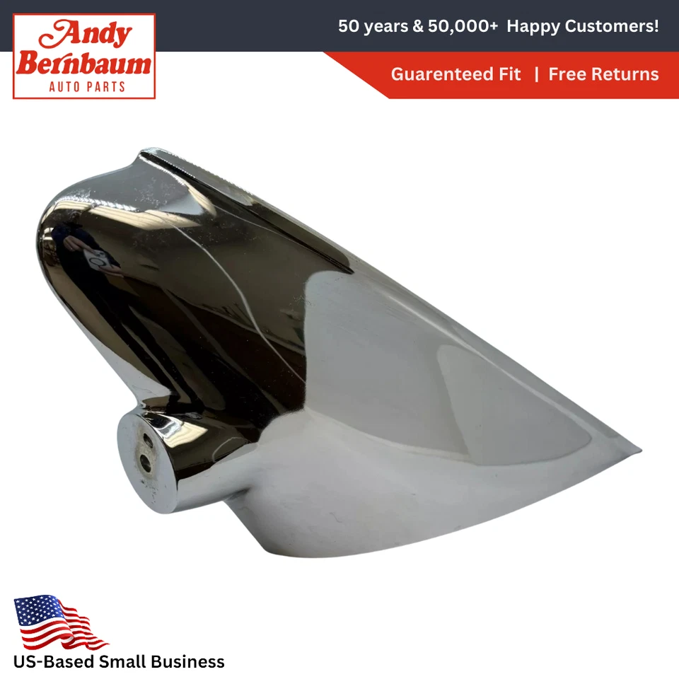 1961 Desoto Adventurer 左侧上尾灯镀铬外壳 2189677 NOS — 第 1/4 张图片