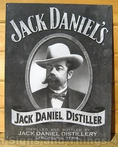 Jack Daniels Portrait TIN SIGN LICENSED REPRODUCTION metal poster bar decor 1622 - Picture 1 of 11