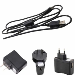 USB AC/DC Wall Adapter Battery Charger Cord for Casio Exilim Camera EX-ZR1200_x0 - Picture 1 of 11