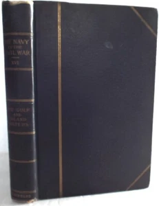 The Navy in the Civil War, Volume III: The Gulf and Inland Waters. Mahan 1885 HC - Picture 1 of 3