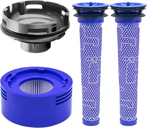 Motor Rear Cover for Dyson V7/V8, 1 Motor Cover, 1 HEPA Post-Filter, 2 Pre-Filte - Picture 1 of 8