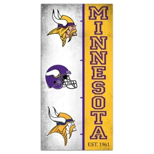 Minnesota Vikings Team Logo Progression 6" x 12" - Picture 1 of 1