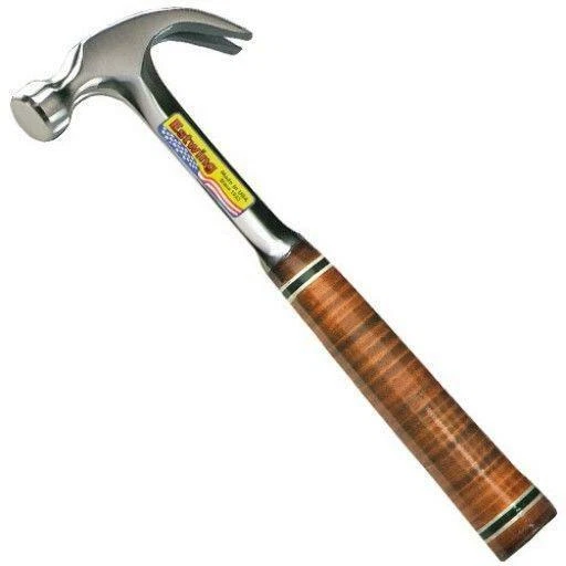 Estwing 20oz Curved Claw Hammer Leather Grip E20C - Image 1 of 1
