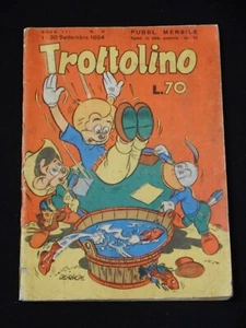 ***TROTTOLINO N. 9 ANNO III*** ED. IL PONTE - SETTEMBRE 1954 !!! - Foto 1 di 6