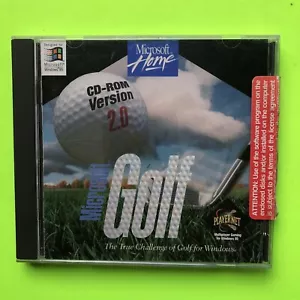 Microsoft Golf CD-ROM Version 2.0 Windows 95 Multiplayer Classic Simulator-026 - Picture 1 of 3