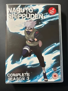 Naruto Shippuden season 3 complete set new Third KOMPLETTE SERIE 3 DVD BOX SET - Bild 1 von 8