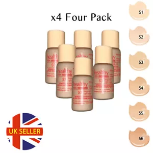 4x Bourjois Healthy Mix Anti-Fatigue Foundation Choose Shade Makeup Make up Face - Picture 1 of 22
