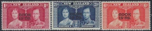 Cook Is 109-11 postfrisch 1937 kgvi Krönung (ak6663) - Bild 1 von 1