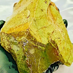 Matriz de ágata mineral de roca cristal natural crudo verde nefrita de jade de 2 libras - Imagen 1 de 12