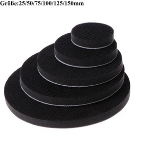 25mm-150mm Softauflage Interface Pad für Schleifteller Klett Schleifscheiben - Picture 1 of 11
