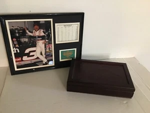 Lote (2) Caja de Joyería de Madera de Placa de Pared Dale Earnhardt para Hombre ¡HAZ UNA OFERTA! - Imagen 1 de 9