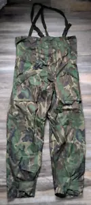 Salopette pantaloni mimetici verdi impermeabili Wetskins uomo XL NUOVA SENZA ETICHETTE SPEDIZIONE GRATUITA - Foto 1 di 4