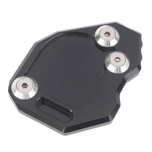 Fit BMW F800GS 2008-2015 Kickstand Side Stand Foot Plate Extension Pad Plate BLK - Picture 1 of 6