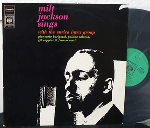 Milt Jackson with the Enrico Intra Group – Milt Jackson Sings LP Sample Copy - Bild 1 von 3