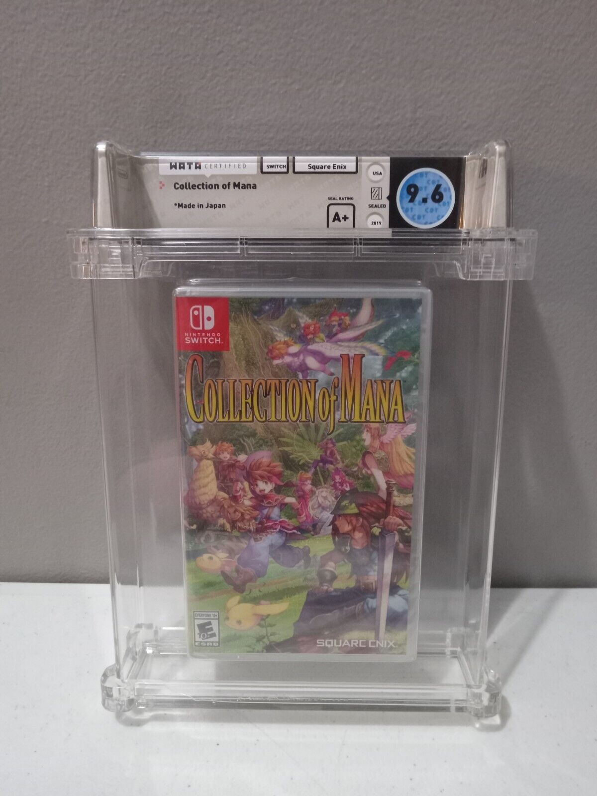 Nintendo Switch Collection Of Mana WATA Graded 9.6 A+ New Sealed