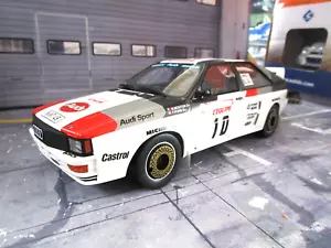 AUDI Quattro Gr.B Rally Tour de Corse 1983 Mondiali #10 Mouton da set OTTO 1:18 - Foto 1 di 6