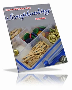Comment démarrer votre propre entreprise de scrapbooking - Gagnez de l'argent avec votre passe-temps (sur CD) - Photo 1 sur 1