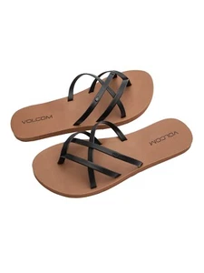 Volcom New School II Sandale - Schwarz - Nagelneu 🔴 Größe 6 🔴 - Bild 1 von 4